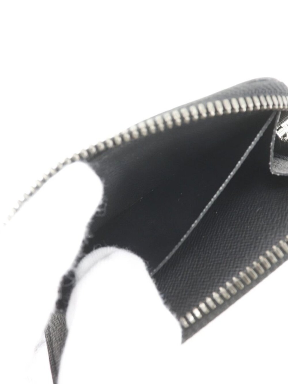 LOUIS VUITTON Portemonejour Coin Purse M63536 Monogram Eclipse black PVC mens - Picture 6 of 16